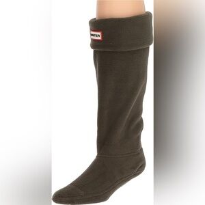 HUNTER Brown Boot Socks (M)